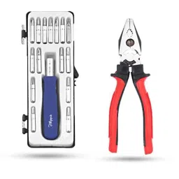 Hillgrove 16-in-1 Portable Pocket Screwdriver Set with 8 inch Plier for Phone, Laptop, PC, Glasses &a; Computer, HGCM902-picture-32