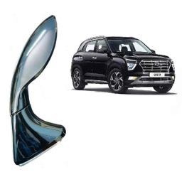 SureStrive ABS Black Front Left Side Fender Angle View Bonnet Blind Mirror for Hyundai Creta 2020 Model image 2