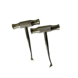 Forgesy 2 Pcs Left &a; Right Cross Bar Dental Surgery Root Tooth Elevator, X67-image-29