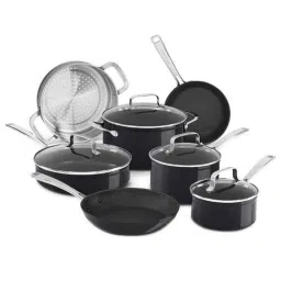 Kitchenaid KC3H1S11BE 11 Pcs HA Black Sapphire Nonstick Set, 80272-picture-11