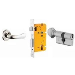 Dorset ML Series Lily 60mm Stainless Steel Door Handle Lock Set with Knob &a; Key, ML LY OR-picture-46