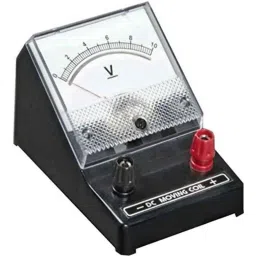 New Verma Black Square Shape Analog Voltmeter, Range: 0-1 V-5