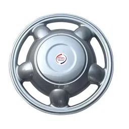 Auto Pearl 4 Pcs 15 inch Polypropylene Silver Press Type Car Wheel Cover Set with Retention Ring for Tata Bolt XT-picture-8