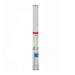 Kirloskar KU4-0814 2HP 4 Inch Borewell Oil Filled Submersible Pump with Control Panel, D11490200180-picture-1