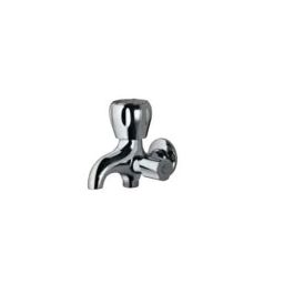 Jaquar Essco Brass Chrome Finish 2 Way Bib Cock with Wall Flange, SQT-512ANKN-image-86