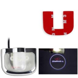 AllExtreme EXCDLM01 2 Pcs Entry Courtesy Welcome LED Logo Lamp &a; Door Shadow Projector Laser Light Set-picture-47