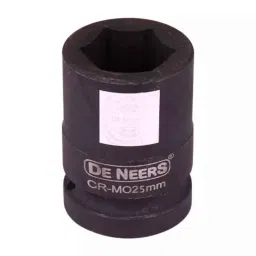 De Neers 25mm 1 inch Chrome Molybdenum Steel Hex Deep Impact Socket, Size: 120mm-picture-37