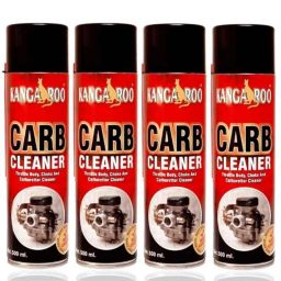 Kangaroo 500ml Choke Carburettor Throttle Body Cleaner Spray (Pack of 4)-28