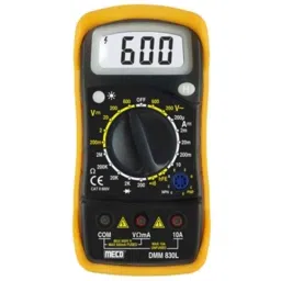 Meco 3½ Digit 2000 Counts Digital Mutimeter, DMM 830L-12