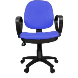 Rajpura 803 Low Back Blue PP Base Revolving Office Executive Chair-45