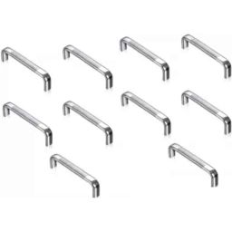 Onmax 15cm Stainless Steel Handle for Cabinet, Drawer, Almirah &a; Wardrobe, SSCB0104 (Pack of 10)-picture-12