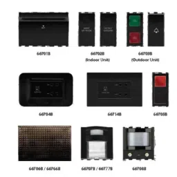 Anchor Roma Urban 2 Module Black DND MMR Internal Unit, 66702B (Pack of 5)-picture-2