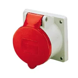Mennekes 63A 3P 230V Panel Mounted Straight Receptacle, 1261-picture-45