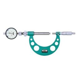 Insize Non Rotating Spindle Disk Micrometer, Range: 200-300 mm, 3296-300A-45