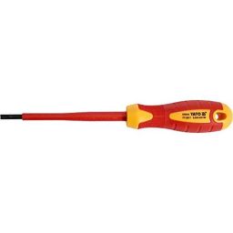 Yato YT-2817 4X100mm Stainless Steel Flat Insulated Screwdriver-picture-4