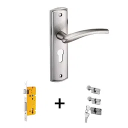 Dorset ML Series Onix ML ON 60mm Stainless Steel Lock Set with Both Side Key-image-59