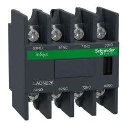 Schneider Electric TeSys Deca 690V 2 NO + 2 NC Auxiliary Contact Block, LADN226-43
