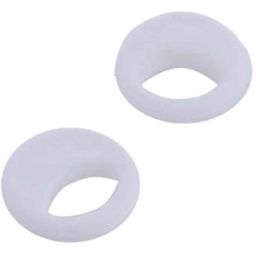 Abdos 100Pcs White Cap Freezing Tube Coders, P60104 W-24