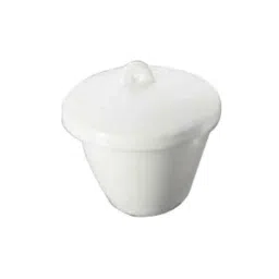 Glassco 29mm Ceramic Porcelain Crucible with Lid, 523.303.14 (Pack of 4)-29