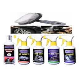 Indopower Ff990 Leather Shiner Gun, Tyre Shiner Gun, Car Shampoo Gun, Scratch Remover, Car Wax Polish Gun, All Tyre Cleaning Brush Kit, AHh993-picture-38