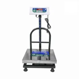 Kingstar 100kg 360x360mm Mild Steel Red LED Backlight Display Weighing Scale-image-9