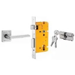 Dorset ML Series Ceto 60mm Stainless Steel Door Handle Lock Set with Both Side Key Cylinder, ML CO OR (Pack of 4)-image-65