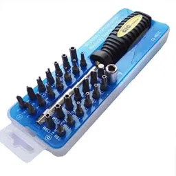 B K Jagan &a; Co 30 Pcs 1/4 inch Hex Drive Bit Set with Screwdriver, CS-4453C-picture-18
