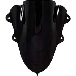 AOW Double Bubble Visor for Yamaha R15 V3 (Black) C-15-22