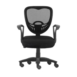 Da URBAN DU-Carex Medium Back Black Revolving Office Chair-picture-27