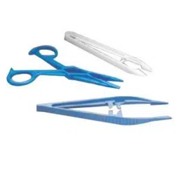 Axiva Pincer Type Tilted Pattern Plastic Forceps, FTPN (Pack of 10)-picture-18