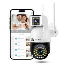 ApnaCam 5MP 4G Dual Lens Indoor/Outdoor Auto Tracking Sim Camera with Motion Detect, 2 Way Audio, Alarm, Weather Proof &a; SD Card Recording-32