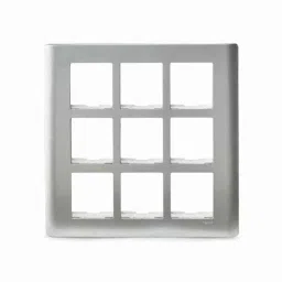 Schneider Electric Zencelo 18 Module Satin Silver Grid &a; Cover Frame, IN84018C(SA) (Pack of 5)-picture-14