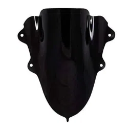 AOW Flexible and Unbreakeable Visor Glass for Yamaha R15 V3 (Black) B-6-85