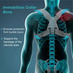 Tynor Clavicle Brace with Buckle, Size: S image 2