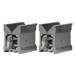 Crystal 2 Pcs 75x75x56mm 3 inch Magnetic Iron V Block Set, 1802HP-picture-22