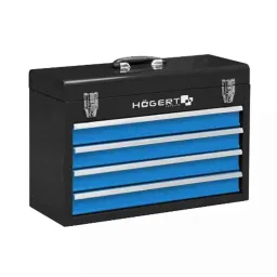Hogert Technik HT7G075 520 mm Steel Blue &a; Black Tool Storage &a; Organizer-picture-27