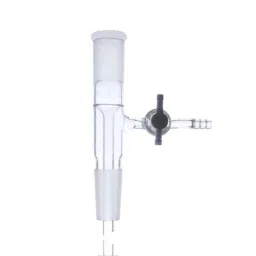 ABGIL B-45 Borosilicate 3.3 Glass Vacuum Take-Off Vertical Adapter with Side PTFE Stopcock, ABG360-picture-42