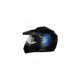 Vega Off Road Ranger Motorsports Blue Dull Black Helmet, Size (Medium, 580 mm)-picture-12