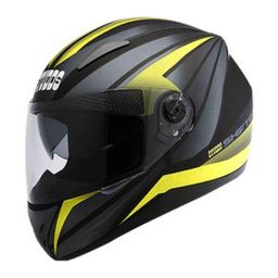 Studds Shifter D2 Matt Black Yellow Full Face Helmet, Size (XL, 600 mm)-picture-22