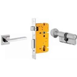 Dorset ML Series Piera 70mm Stainless Steel Door Handle Lock Set with Coin &a; Knob-picture-28
