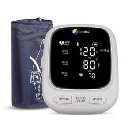 Firstmed White Automatic Talking Blood Pressure Monitor with C-Type USB, FM-02-32