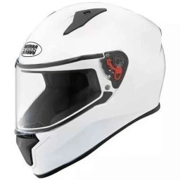 Studds Thunder Expanded Polystyrene White Full Face Full Face Helmet, Size: Medium-picture-27