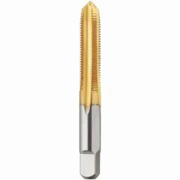 Totem HSS 1/2 inch BSW TiN Gold Straight Fluted Tap-image-64