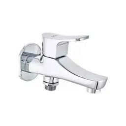 Cera Perla Metal Quarter Turn Wall Mount 2 Way Bib Cock with Single Handle &a; Wall Flange, F1012163-image-49