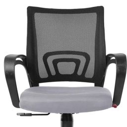 Rose Ruby Grey Mesh Medium Back Revolving Ergonomic Chair image 2