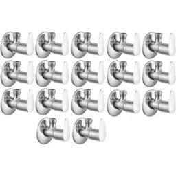 Senkiddpro Fusion Stainless Steel Chrome Finish Wall Mounted Angle Cock (Pack of 17)-image-51