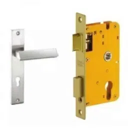 Dorset HL Series Elmo 8 inch Stainless Steel Door Handle Lock Set with Mortise Latch (Pack of 4)-picture-38