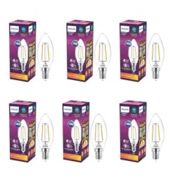 Philips 4W E14 3000K Warm White LED Bulb (Pack of 6)-image-91