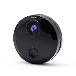 AUSHA C3 2MP 4K 1080p HD Mini CCTV Camera with Night Vision, Smart Motion Detection, Wi-Fi Mobile Connectivity &a; Two Way Audio-0