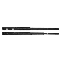 Link 10 inch Iron Black Full Extension Ball Bearing Drawer Slides (Pack of 2)-picture-31